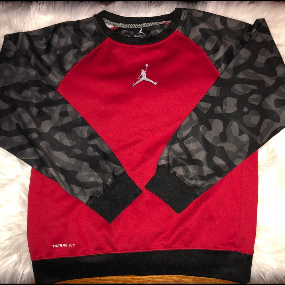 Boys Jordan Long Sleeve Dri-Fit